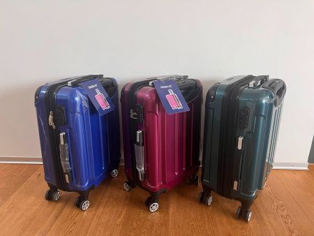BEIBYE Zwillingsrollen 2048 Hartschale Trolley Koffer