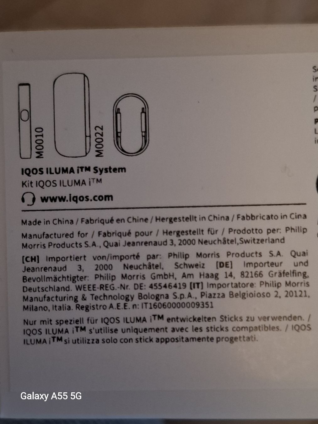 Iqos Altri Prodotti per fumatori: IQOS ILUMA i Kit violet systeme – Usato da Payerne venduto da wardi11 5