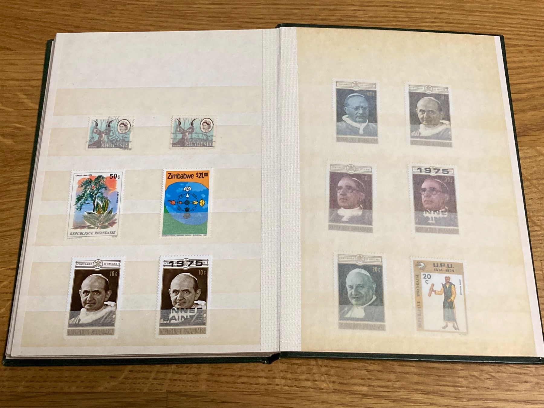 Tutti i francobolli: Africa Briefmarken album – Usato da Riehen venduto da vernizi 8