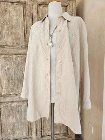 ❤️ Tolle Blusenjacke - Bluse ❤️ crème ❤️ neuwertig
