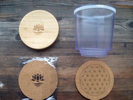 Lotus Vita Deckel / Filteraufnahme zu Glas-Filterkaraffe