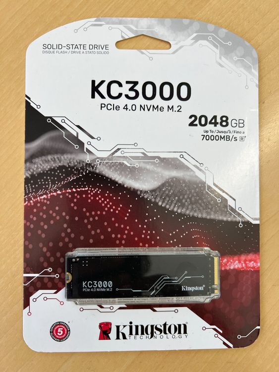 Kingston KC3000 PCIe 4.0 NVMe M.2 SSD | Comprare su Ricardo