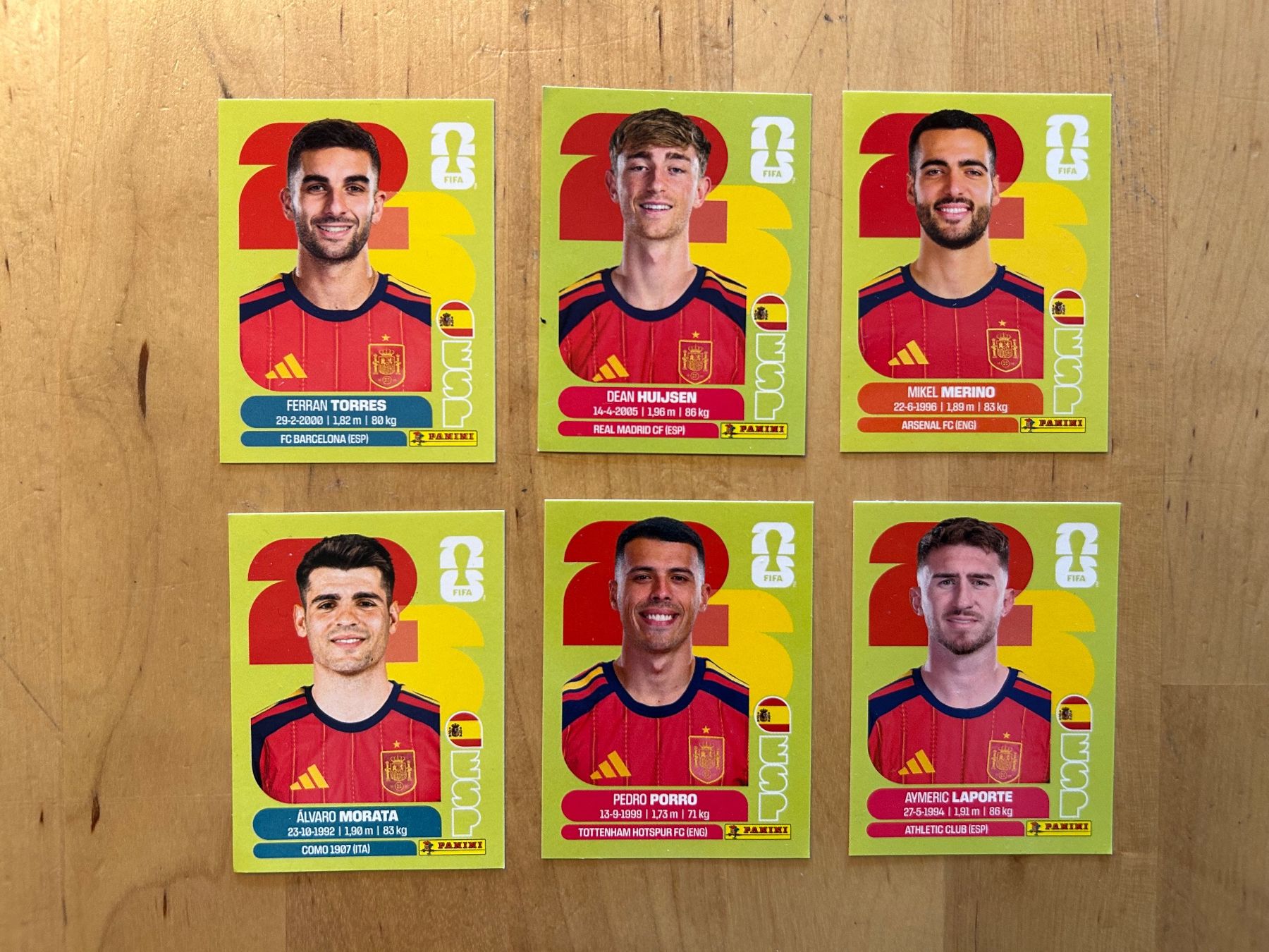 Panini Carte collezionabili: 6x Panini WM2026 Spanien – Usato da Meienried venduto da janosch7