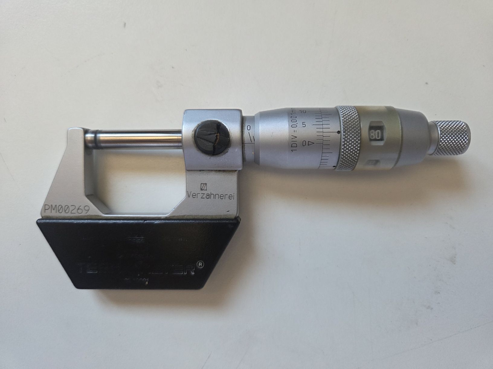 Tesa Misurare: Mikrometer TESA 0 - 25mm – Usato da Quartino venduto da 123HOBIT 2