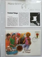 Münzbrief Trinidad und Tobago 🇹🇹 1987