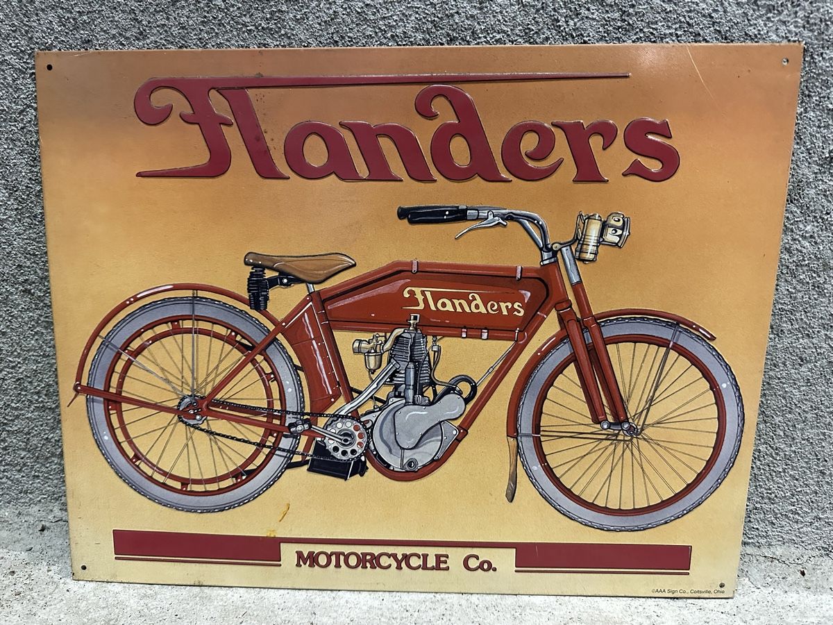 Schilder: Flanders motorrad motorcycle – Gebraucht aus Reinach AG von rares75