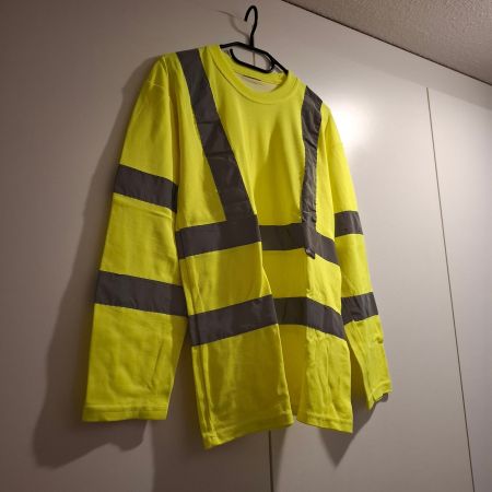 Portwest Mens Hi-Vis Long-Sleeved T-Shirt