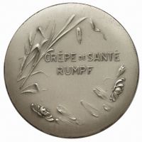 Spiegel / Miroir - Medaille - Crêpe de Santé-Rumpf - Basel