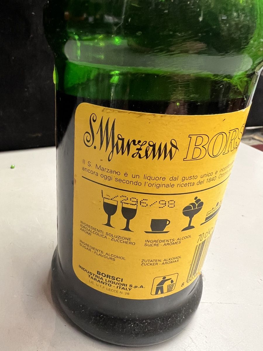 Bevande alcoliche: BORSCI ELISIR ANCIENNE BOUTEILLE ENTAMÉE  – Usato da Genève venduto da Leboucheoreilles 6