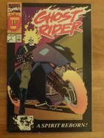 Ghost Rider 1st issue Marvel Comics 1990 Javier Saltares