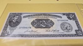 Philippinen 2 Pesos 1949, NEU