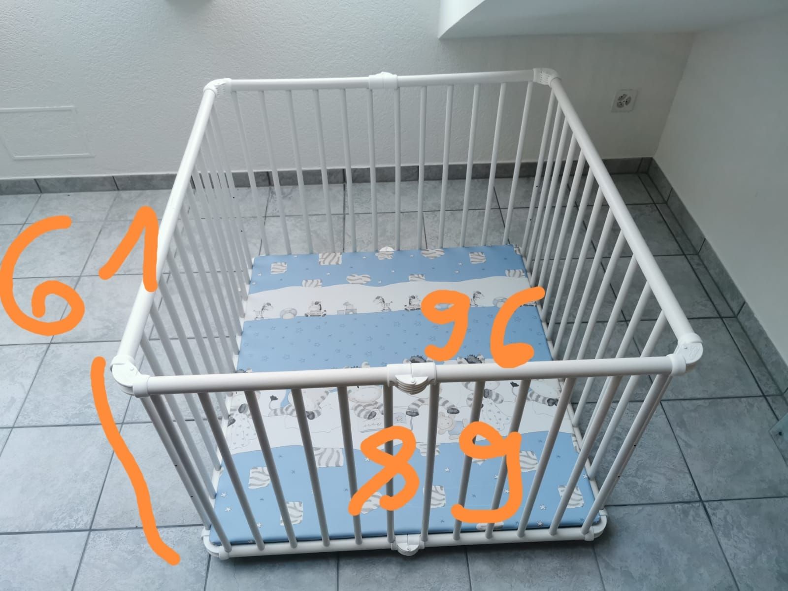 Geuther Box & Barriere di sicurezza: Geuther Laufgitter Lucilee klappbar – Usato da Brislach venduto da haexxxli 5