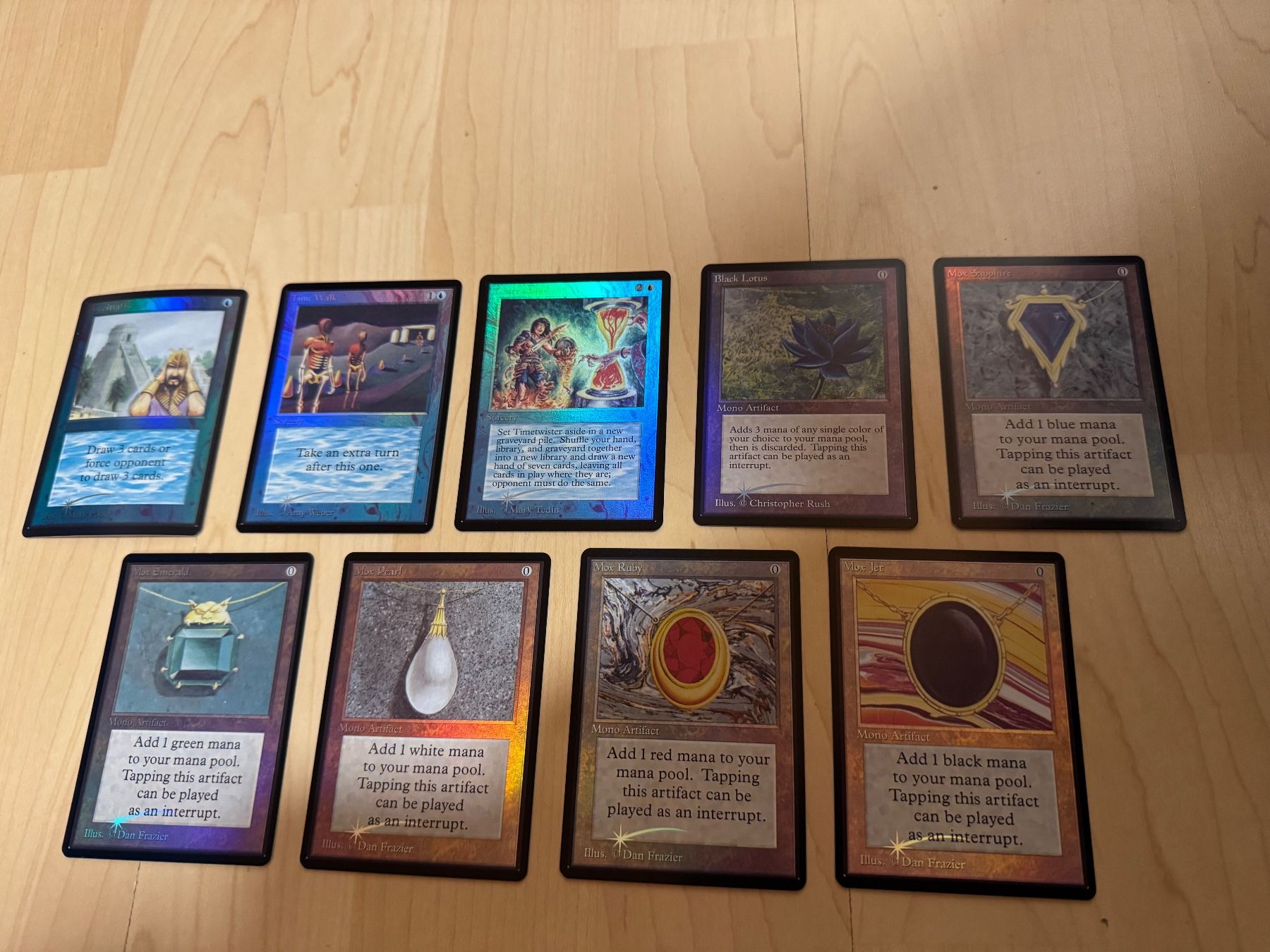 Magic The Gathering Cartes à collectionner: Magic the Gathering P9 Foil Proxys – D'occasion à Bad Ragaz par Goldberg90 1