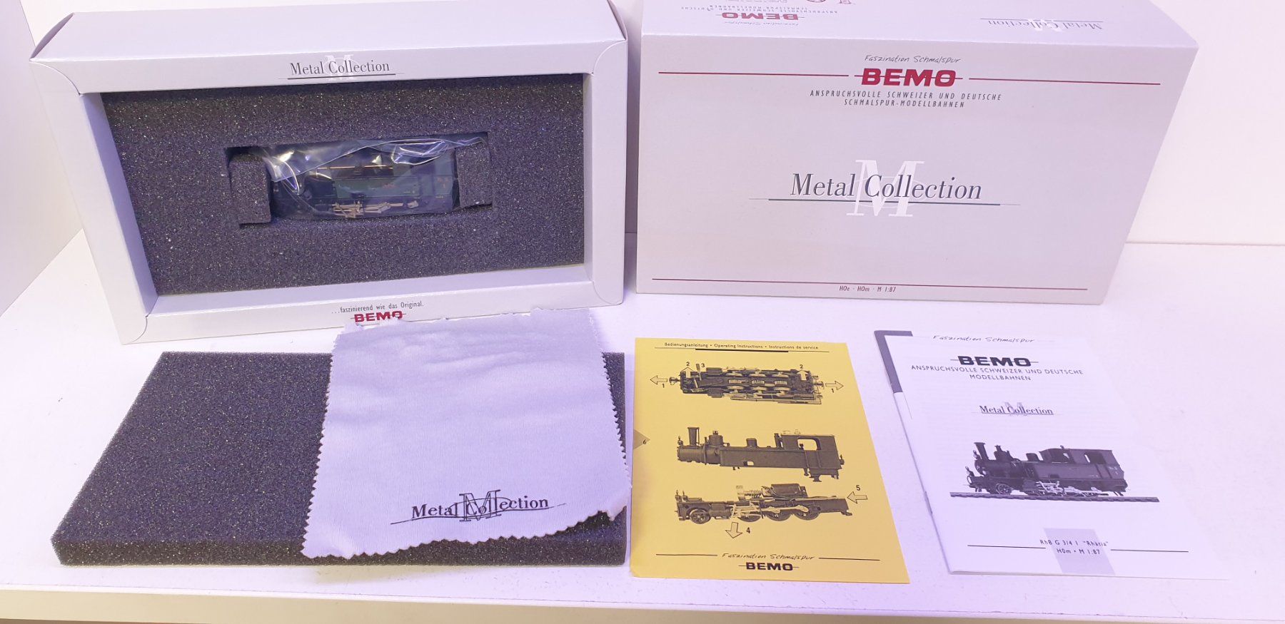 Bemo Modelleisenbahnen: Bemo Metal Collection RhB G 3/4  1295 111 – Neu und originalverpackt aus Neuenhof von ludovicco 1