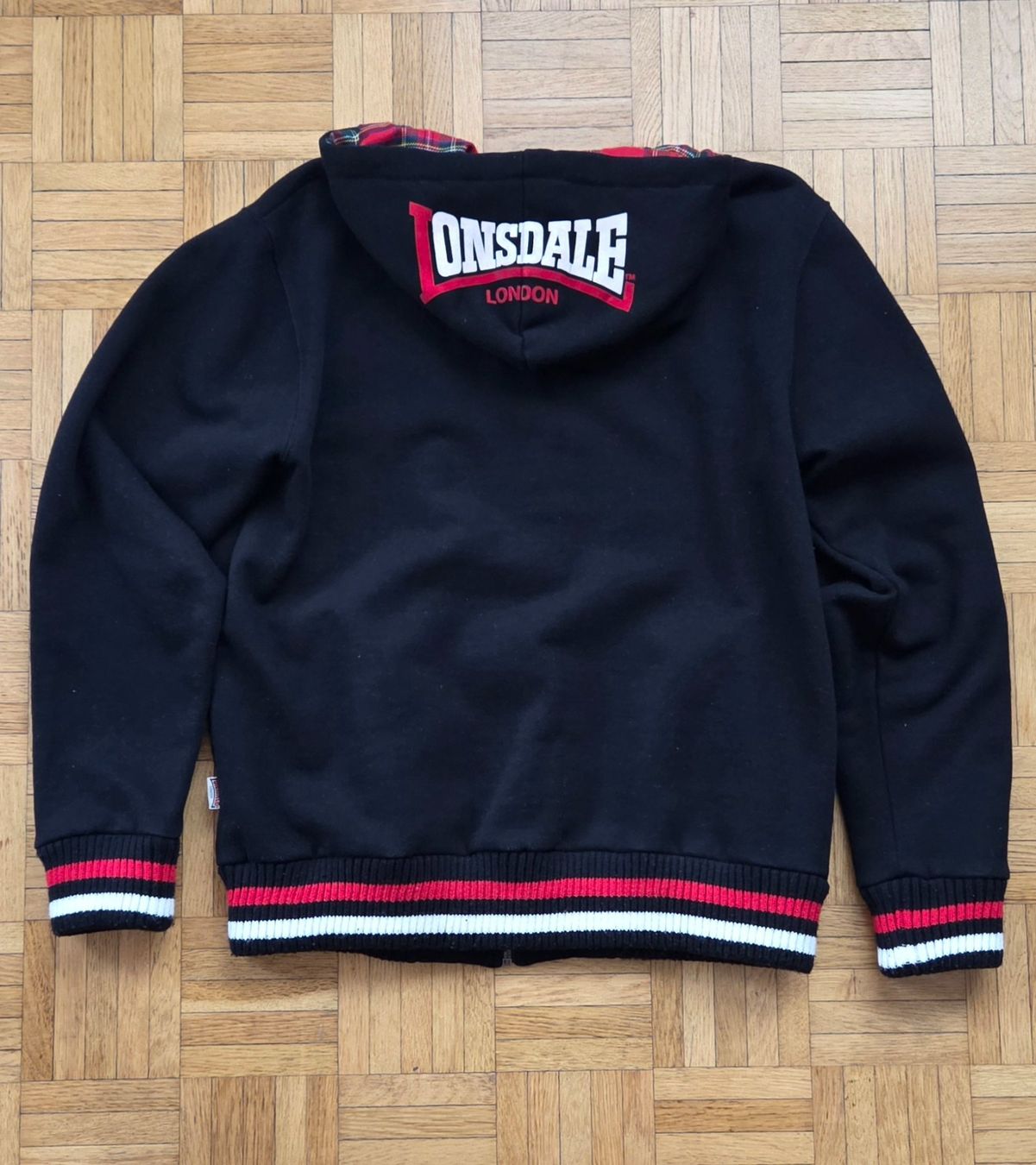 Lonsdale Maglioni & Felpe: Lonsdale Kapuzenjacke schwarz – Usato da Brüttisellen venduto da ruebli-fan13 1