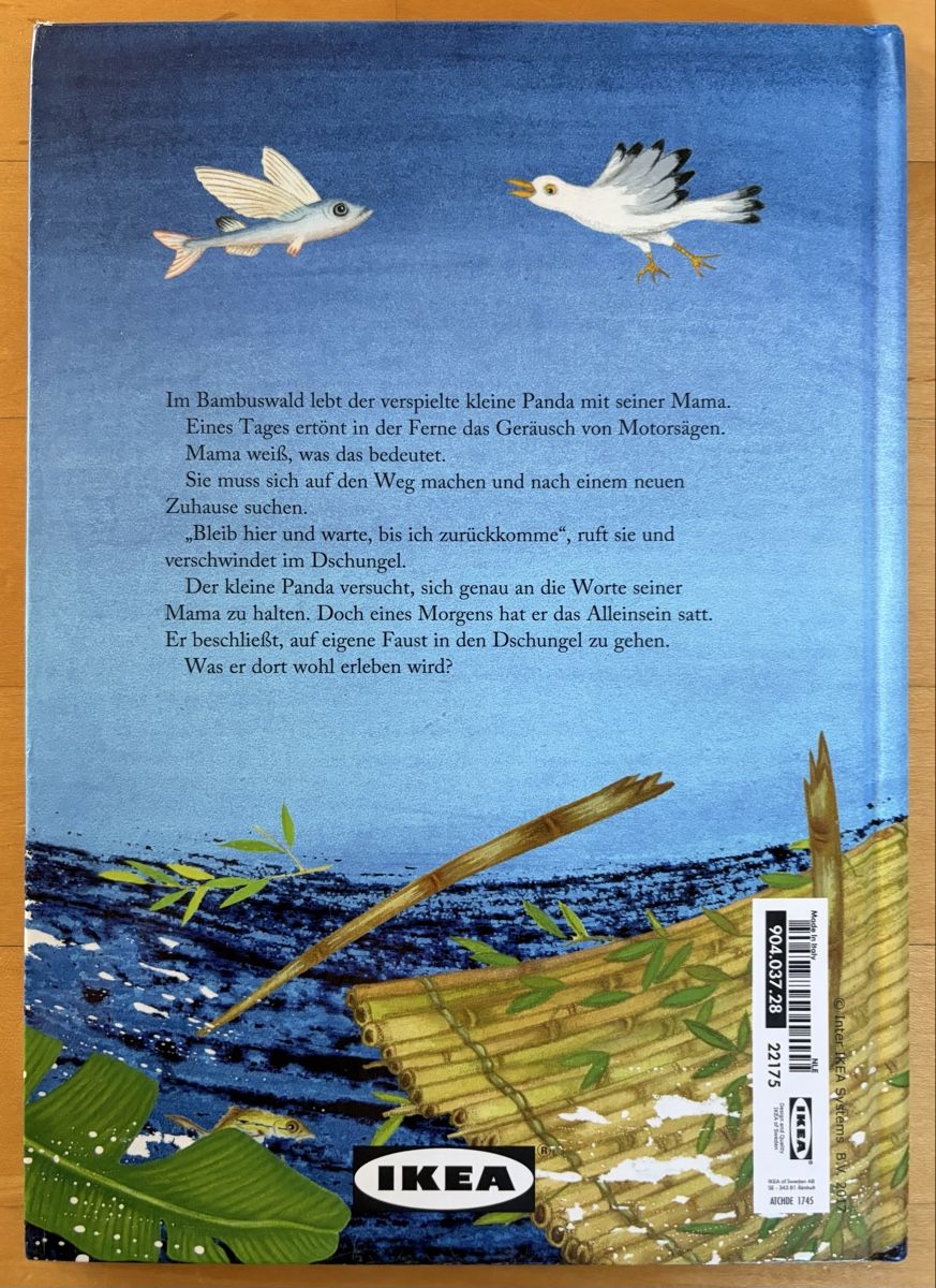 Libri: Pandas grosse Reise – Usato da Kappel SO venduto da Fabruzzi 1