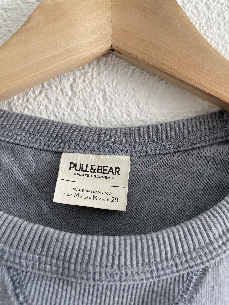 Pull&Bear Pullover & Sweatshirts: Pull&Bear Longsleeve Shirt, Graumeliert, Grösse M – Gebraucht aus St.Urban von leo_7gfq 1