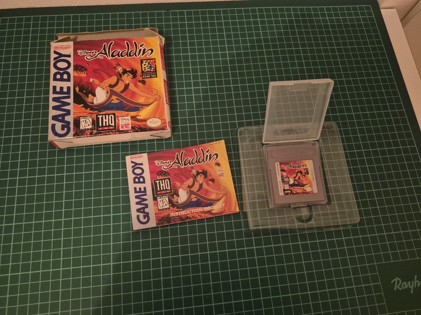 Nintendo Giochi: Disney's Aladdin Game Boy 1993, complete, great condition – Usato da Meyrin venduto da Retro-GZ 1