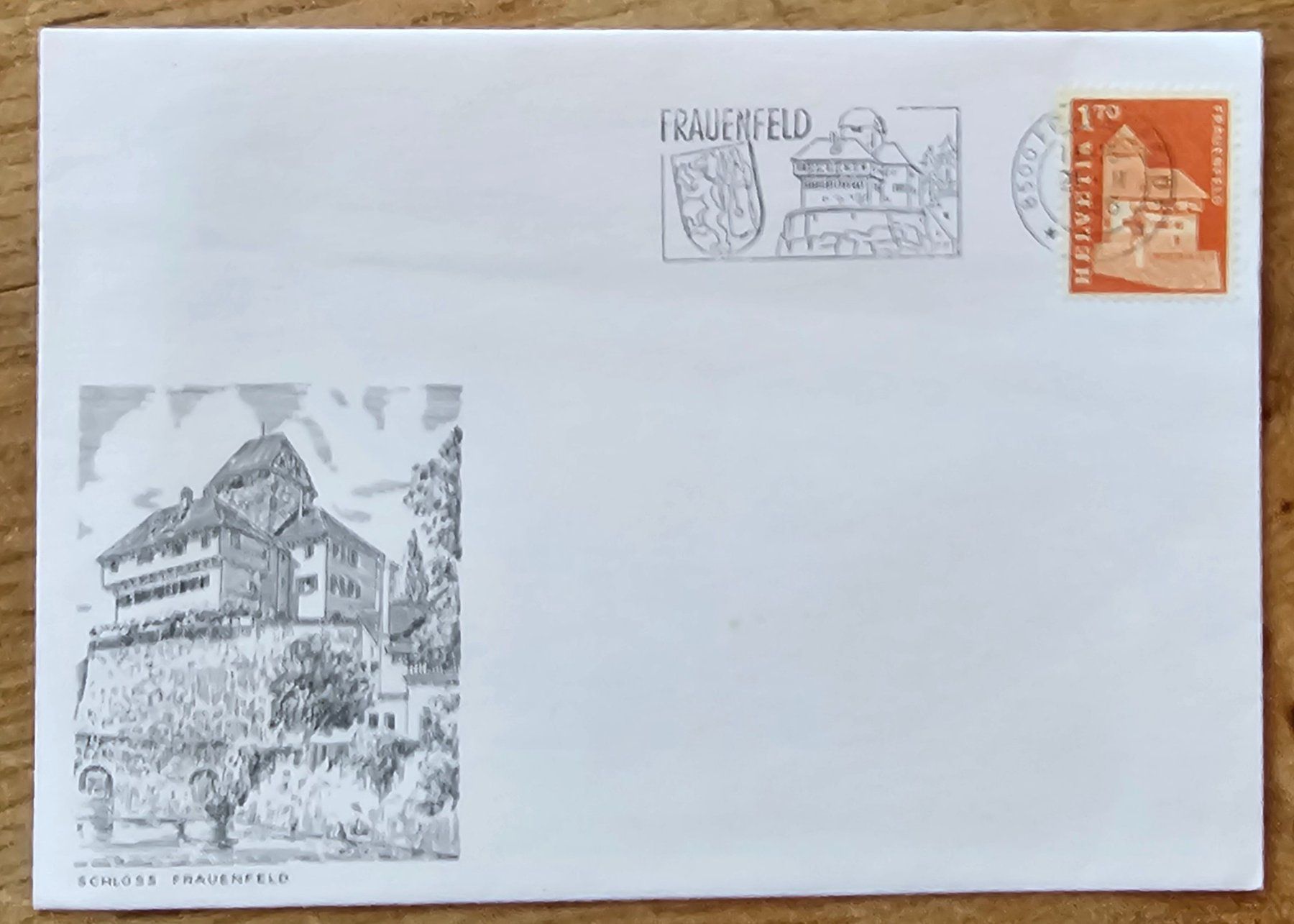 Alle Briefmarken: Sst Brief FRAUENFELD – Neu (gemäss Beschreibung) aus Les Valettes von Nuba1