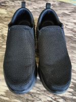 Skechers Go Walk slip-on sneakers black size 43, 3 time used