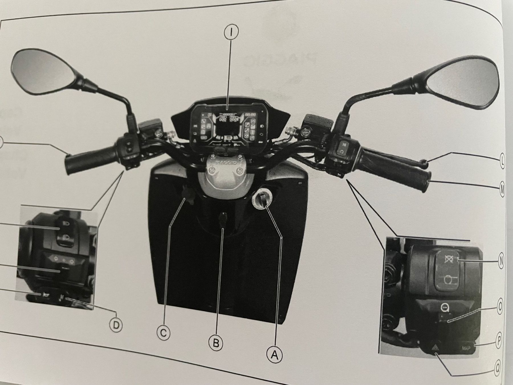 Veicoli elettrici: Neuwertiger Piaggio E-Roller Active 1 – Usato da Gockhausen venduto da Robair 4