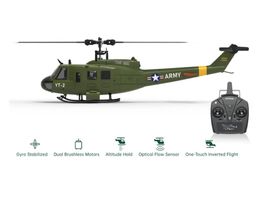Scale Helicopter U.S. Bell UH-1D Huey 6-Achs Gyro - RTF-Set