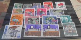 Briefmarken Konvolut Schweiz diverse Jahrgaenge