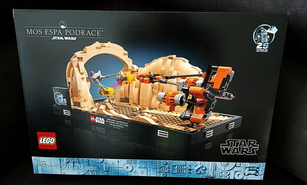 LEGO 75380 Podrennen in Mos Espa – Diorama (Neu und originalverpackt ...