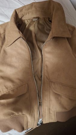H&M Jacke Wildlederoptik braun Grösse XS guter Zustand