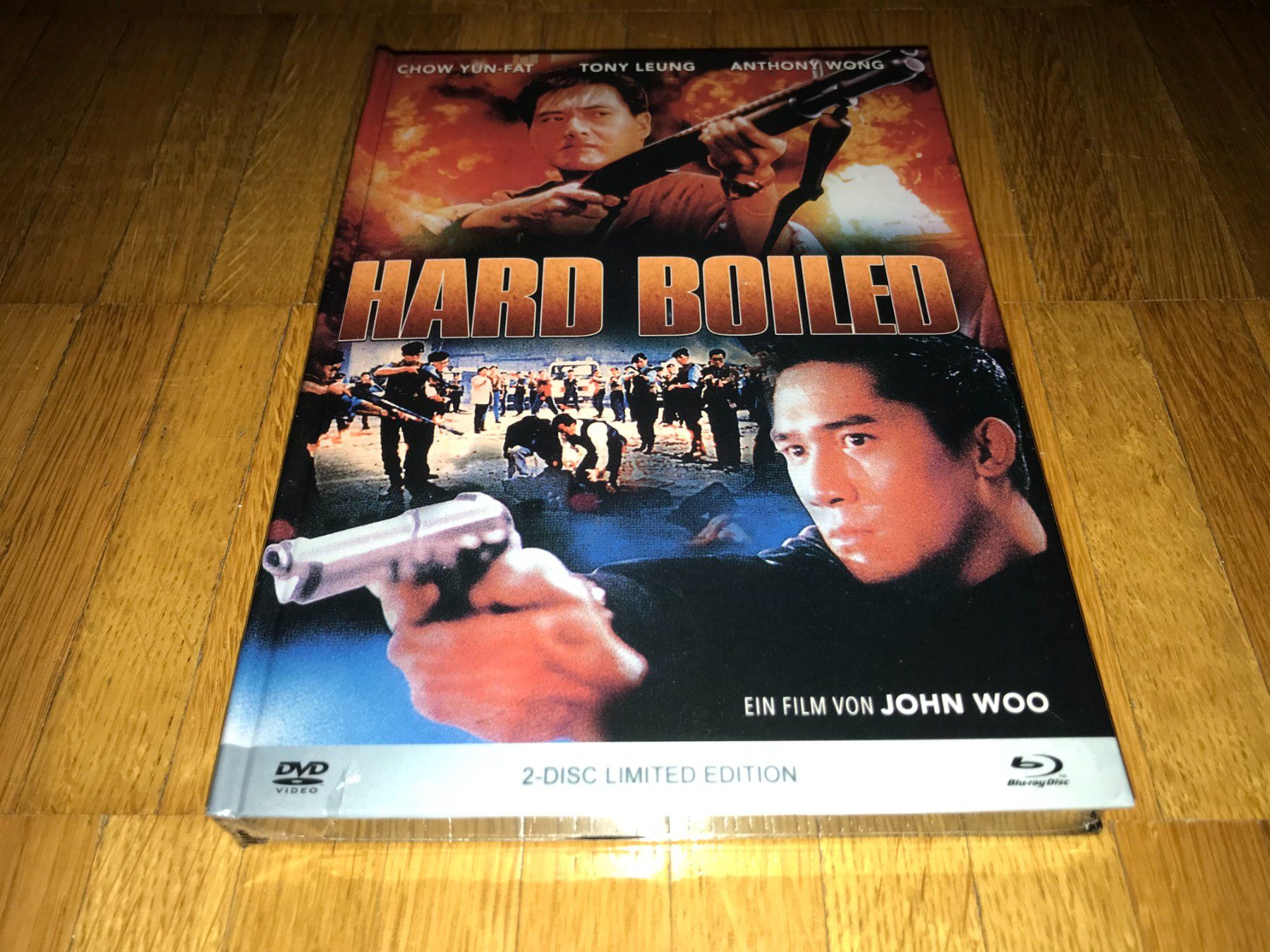 Alle DVDs: Hard Boiled - MEDIABOOK - B - UNCUT – Neu und originalverpackt aus Basel von havsok
