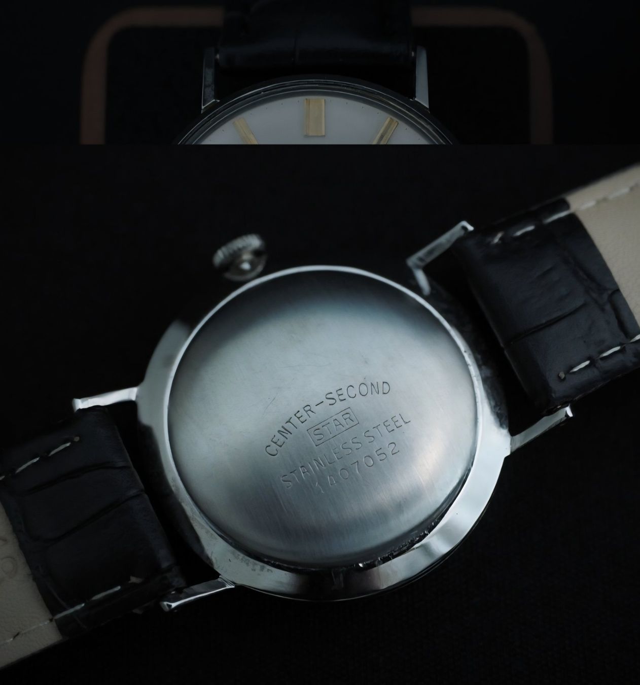 Citizen Orologi: Citizen Center-Second Phynox Handaufzug revidiert – Usato da Spiez venduto da mar_byv2 2