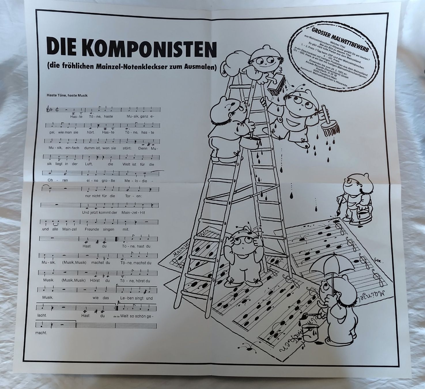 Dischi in vinile: Mainzelmännchen - Hitparade / LP mit Poster ab Fr. 10.- – Usato da Bellach venduto da JingleJerry 2
