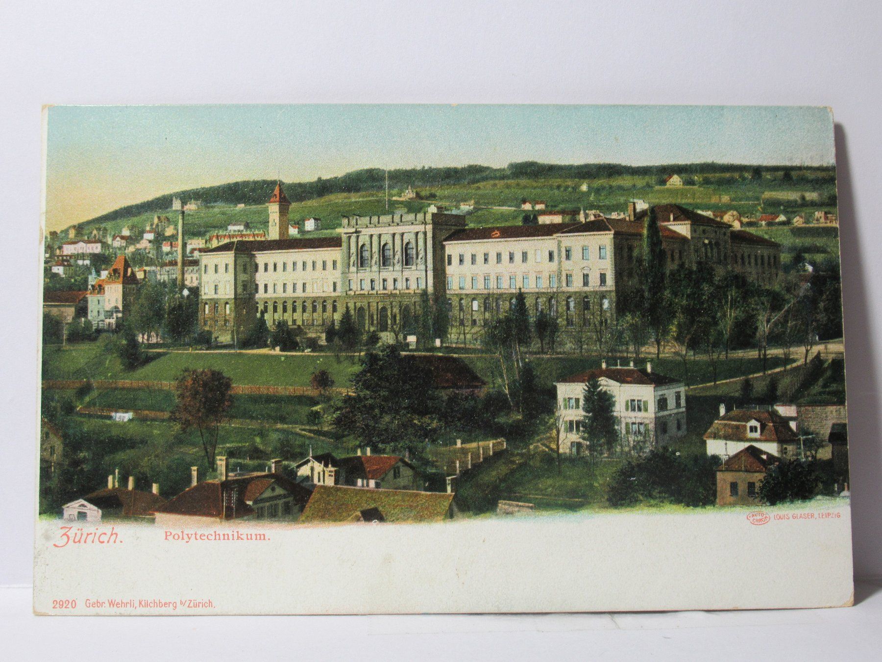 Cartes postales: Zürich , Polytechnikum 1925 – D'occasion à Grenchen par Bluemchen1900