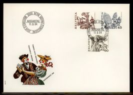 1984, FDC, Volksbräuche (Nr. 676, 678, 679)