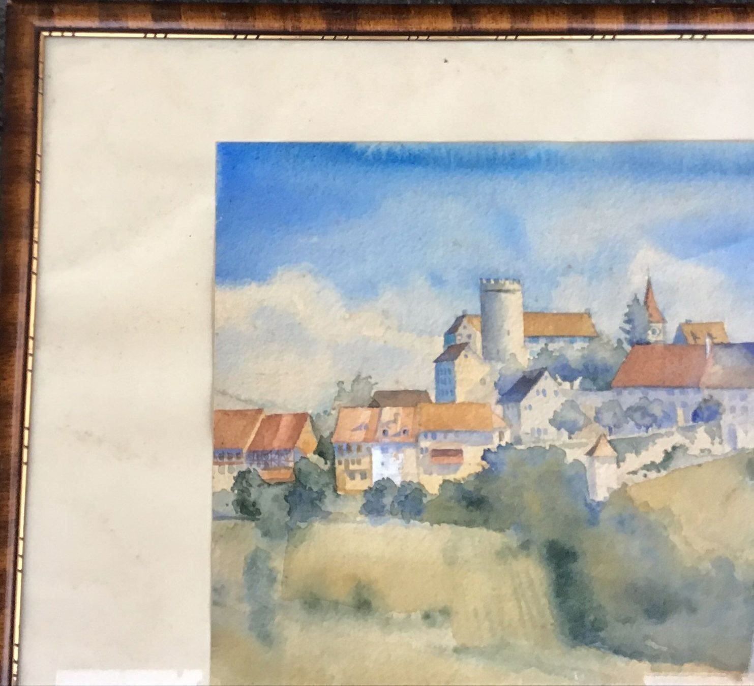 Gemälde: Hans Benz Original Aquarell – Gebraucht aus Wetzikon ZH von Nicki6 2
