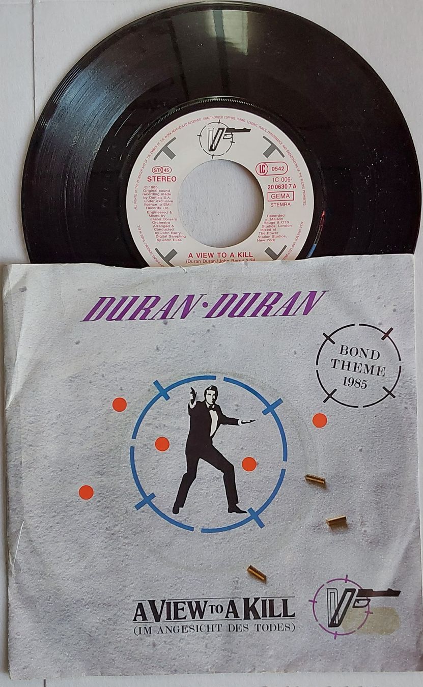 Schallplatten: Vinyl Single - Duran Duran -Bond thème 1985 – Gebraucht aus Villeret von Fil11