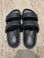 Sandales ALOHAS noires en cuir taille 39