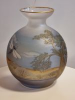 Kisslinger Glasvase Jugendstil signiert Libelle