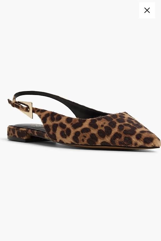 Damenschuhe: ALDO Leopard Slingback Ballerinas Gr. 40 – Gebraucht aus Wittenbach von Lenitalasirena