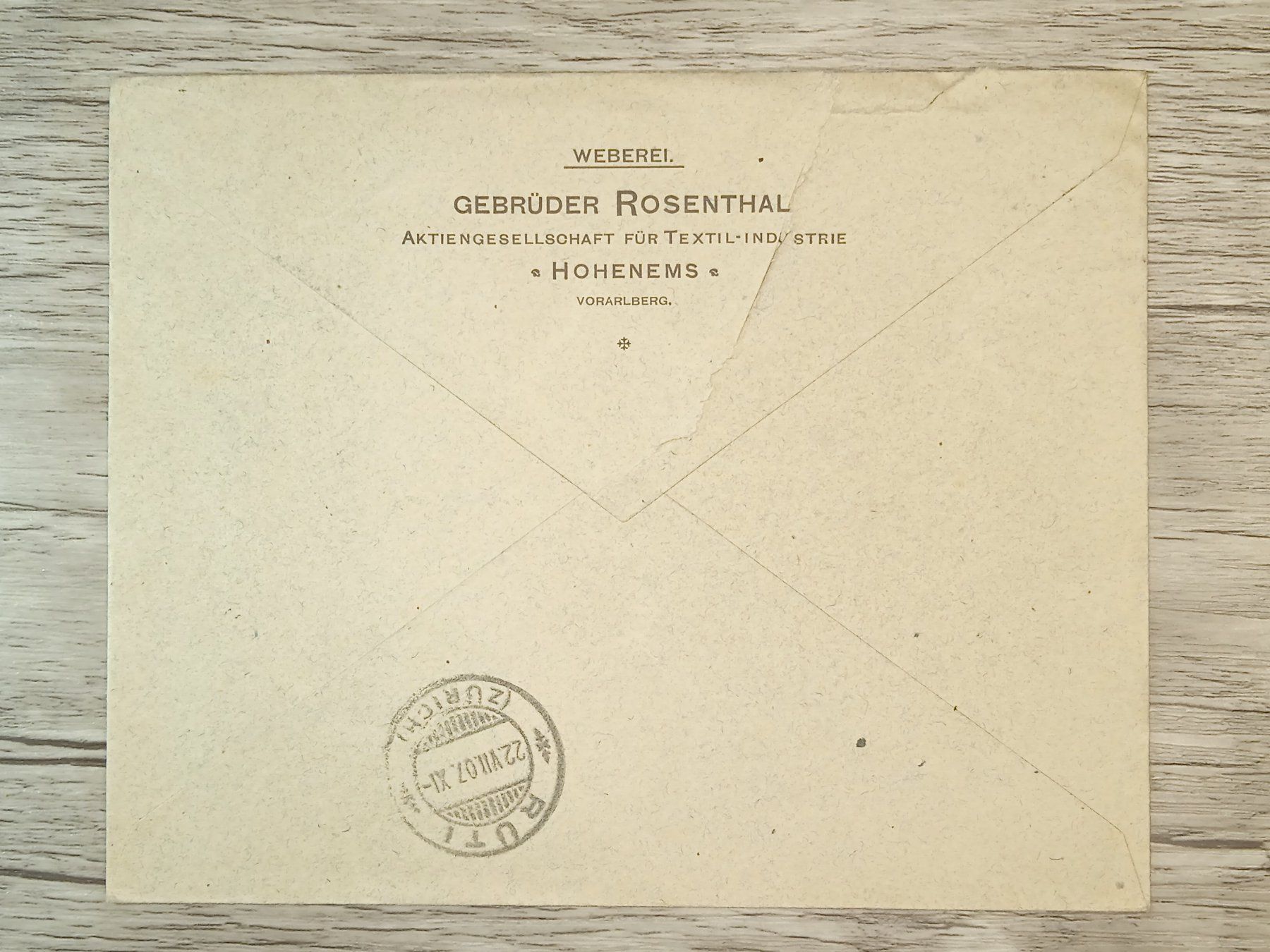 Tutti i francobolli: TR56 Enveloppe + Timbre Autriche 1907 – Usato da Cousset venduto da Patrick_Collections 1