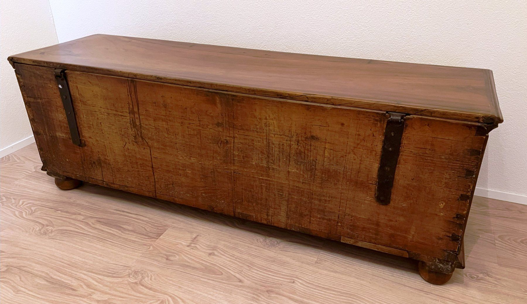 Cassapanche: Wappentruhe (Mitgift-Holztruhe) 18Jh. – Usato da Beromünster venduto da gecsswiss 6