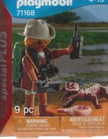 PLAYMOBIL SPECIAL PLUS FIGURE 71168 ESPLORATORE CON ALLIGATO