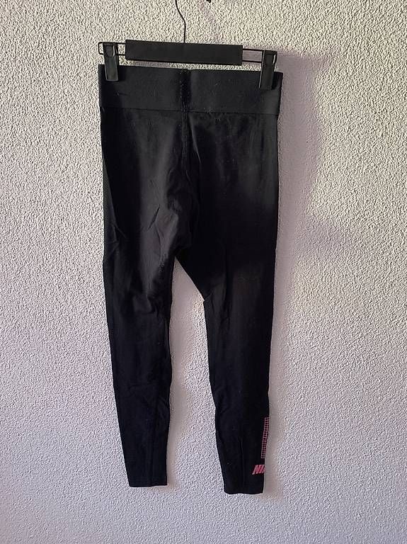Leggings: Nike Leggins mit Pinkem Logo – Gebraucht aus Wahlen b. Laufen von Jeanine_T 1