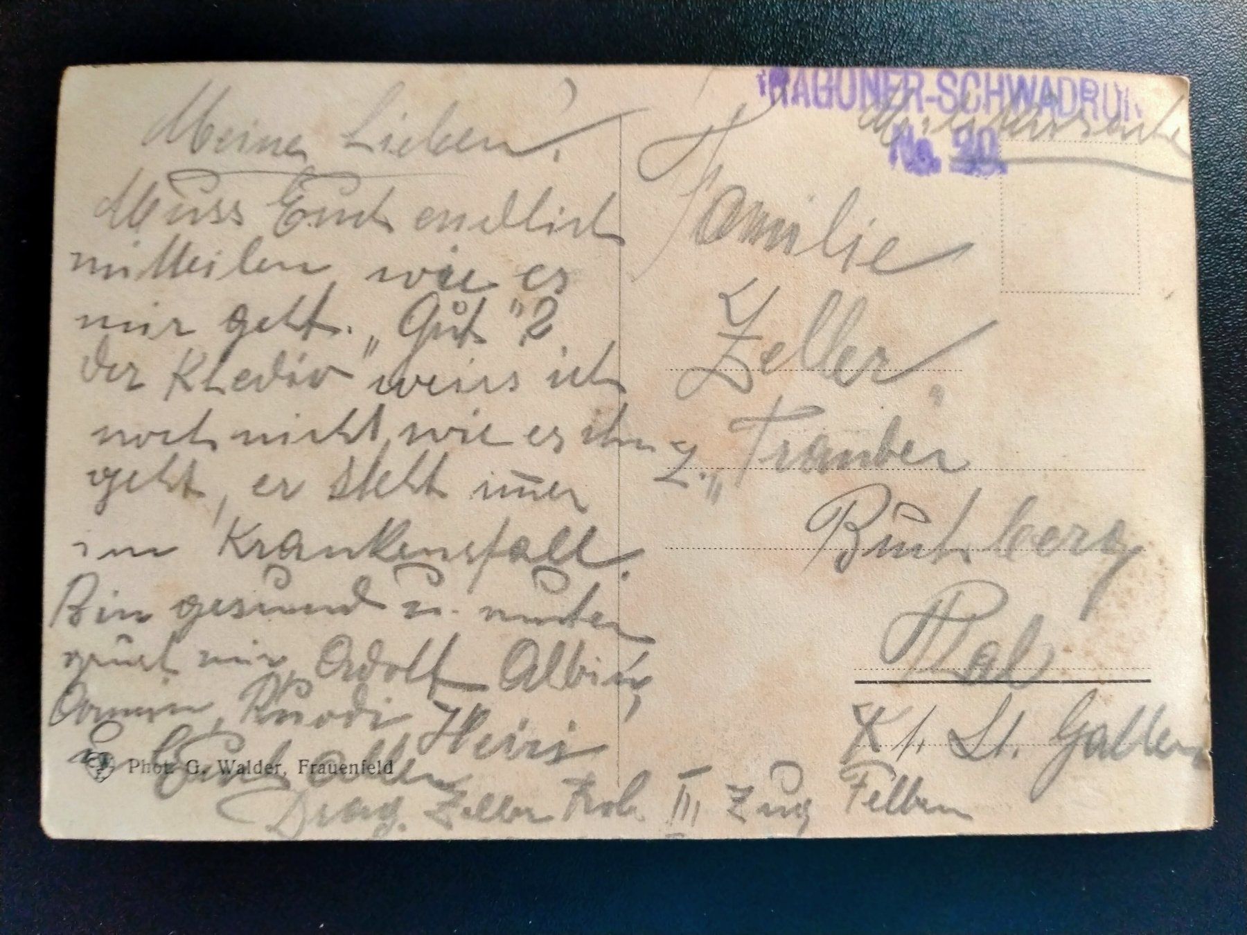 Cartoline postali: Felben AK Thurgau – Usato da Küssnacht am Rigi venduto da cartolina-1 5