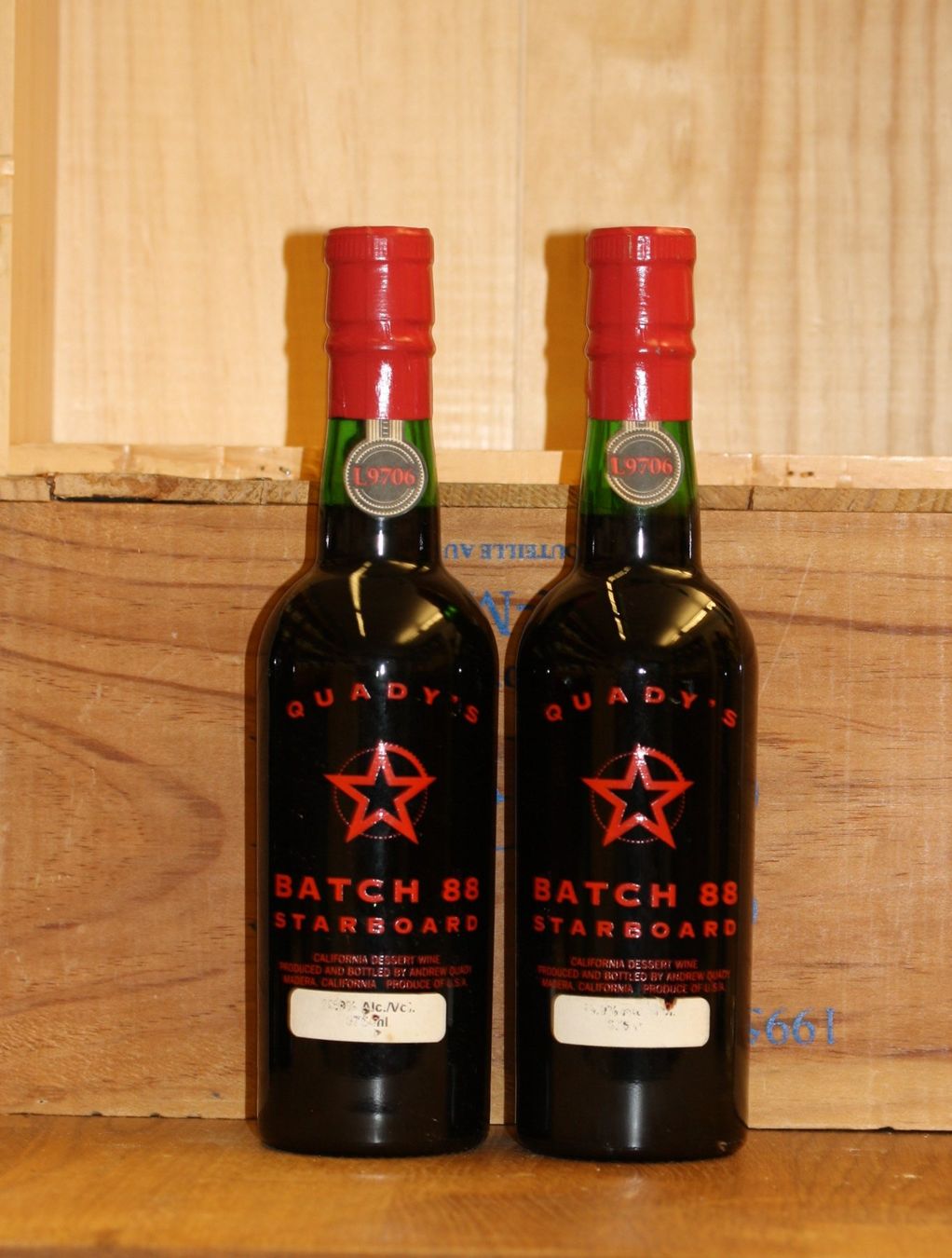 Wein: 2 Fl. Quady's Batch 88 Starboard – Neu (gemäss Beschreibung) aus Chur von Invinoveritas