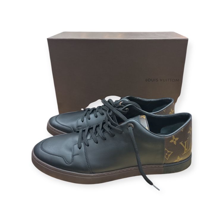 Louis Vuitton Scarpe da uomo: Louis Vuitton Korb Braun Schwarz Herrenschuhe – Usato da Lachen SZ venduto da HelvetiaLuxury