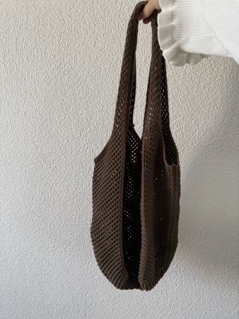 Stofftasche braun