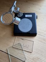 Philatell Briefwaage mit Lupe MADE IN SWITZERLAND