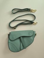 Trendy echtes Leder grüne Schulter/Crossbody-Tasche