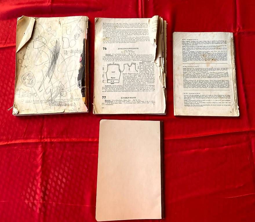 Riviste & Magazine: Sehr alte Strickhefte mit Flickbüchlein JG 1957 – Usato da Reinach AG venduto da e5734h 1